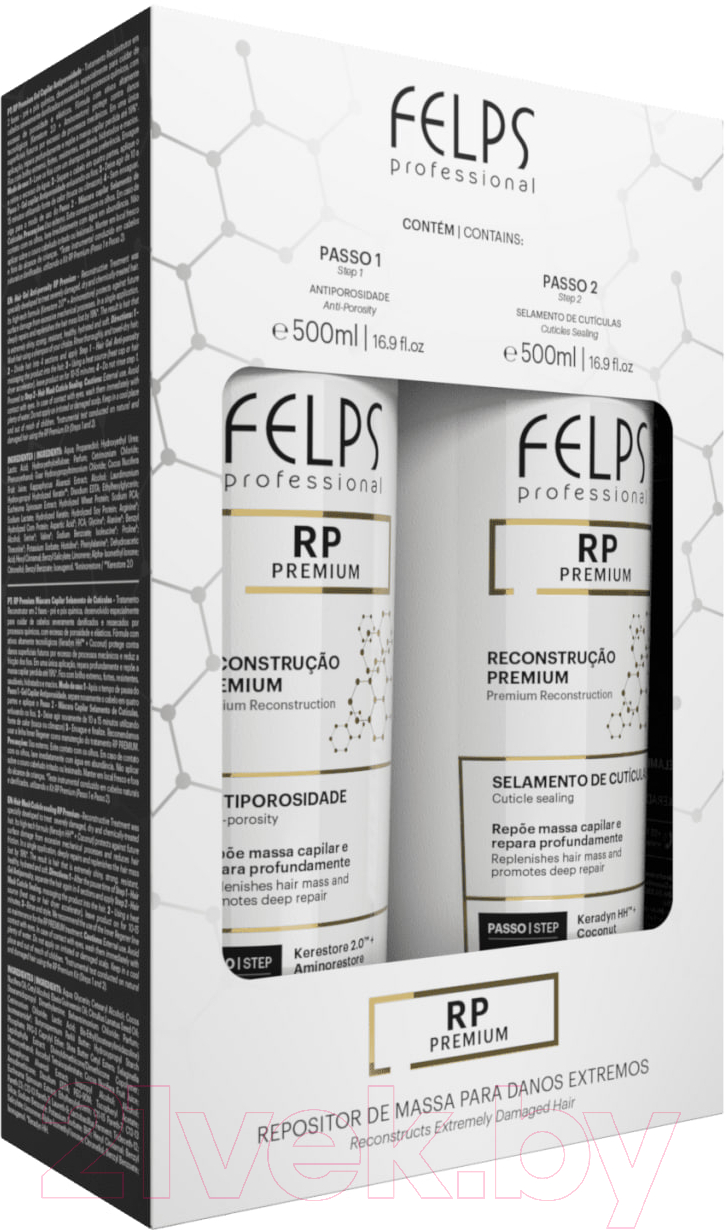 Маска для волос Felps Color RP Reconstruction Premium Kit Duo Холодное восстановление