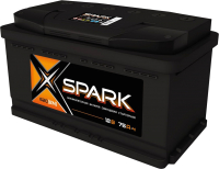 Автомобильный аккумулятор SPARK 620A (EN) R+ / SPA75-3-R (75 А/ч) - 