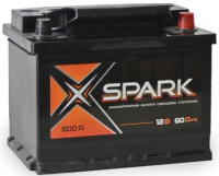 Автомобильный аккумулятор SPARK 500A (EN) L+ / SPA60-3-L (60 А/ч) - 