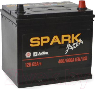 Автомобильный аккумулятор SPARK Asia 480/600A EN/JIS R+ / SPAA65-3-R (65 А/ч)