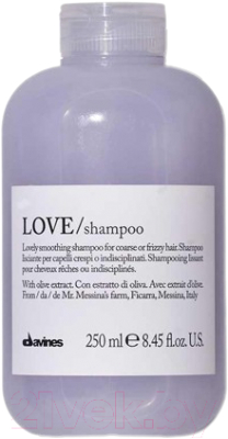 Шампунь для волос Davines Love Smoothing Shampoo Для разглаживания завитка (250мл)