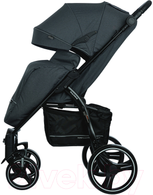 Детская прогулочная коляска INDIGO Maxima (темно-серый)