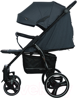 Детская прогулочная коляска INDIGO Maxima (темно-серый)