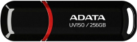 Usb flash накопитель A-data DashDrive UV150 256GB (AUV150-256G-RBK) - 
