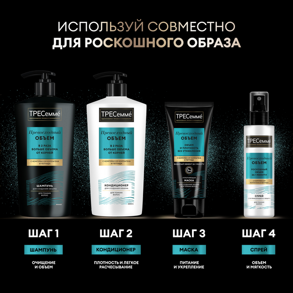 Кондиционер для волос Tresemme Beauty Full Volume (630мл)