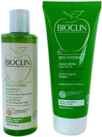 Набор косметики для волос Bioclin Интенсивное увлажнение волос Шампунь 200мл+Маска 200мл - 