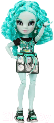 Кукла с аксессуарами Rainbow High Shadow Берри Скайс / 42182 (зеленый)