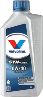 Моторное масло Valvoline SynPower 0W40 / 872587 (1л)