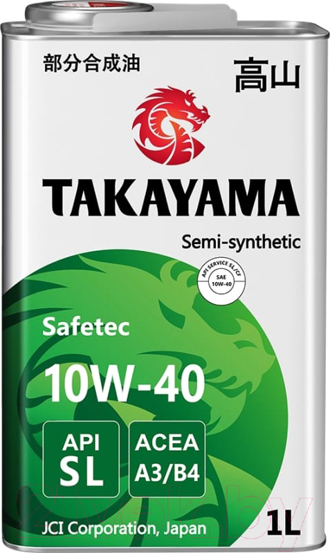 Моторное масло Takayama Safetec 10W40 A3/B4 SL / 605590 (1л)