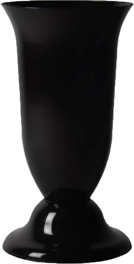 Ваза садовая Szemikowie Flakon №3 / SZ-057 (черный)