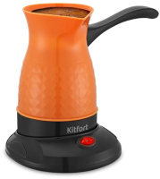 Турка электрическая Kitfort KT-7130-2 (черный/оранжевый) - 