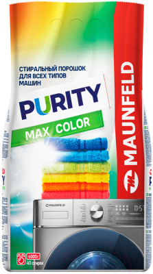 Стиральный порошок Maunfeld Purity Max Color Automat MWP6000CA (6кг)