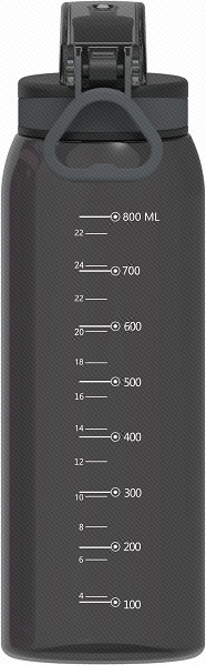 Бутылка для воды Miniso 7487