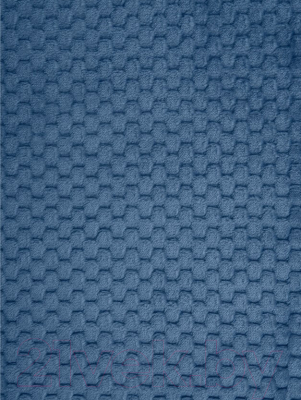 Плед TexRepublic Deco Ромбики Фланель 150x200 / 93400 (голубой)