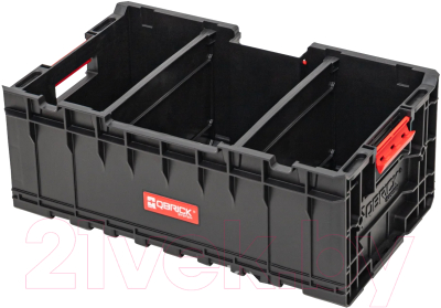Ящик для инструментов QBrick System One Box Plus 2.0 / SKRQPBOX2CZABY003 (черный)