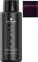Крем-краска для волос Schwarzkopf Professional Igora Vibrance тон 4-99 (60мл) - 