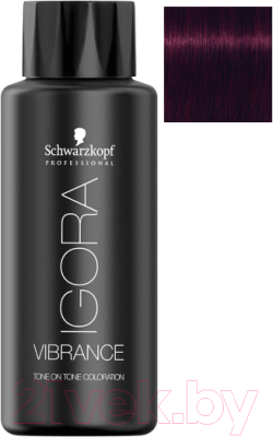 Крем-краска для волос Schwarzkopf Professional Igora Vibrance тон 4-99 (60мл)