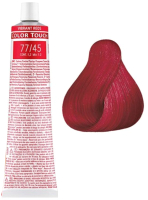 Крем-краска для волос Wella Professionals Color Touch Intensiv Red 77/45 (красный шелк) - 