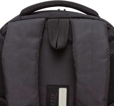 Школьный рюкзак Grizzly RU-430-2 (черный/синий)
