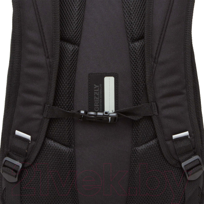 Рюкзак Grizzly RU-431-2 (черный/красный)