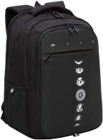 Школьный рюкзак Grizzly RU-432-1 (черный) - 