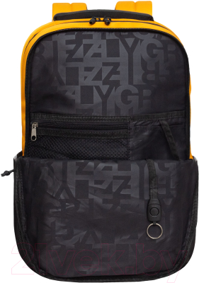 Рюкзак Grizzly RU-437-4 (черный/оранжевый)