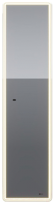 Шкаф с зеркалом для ванной LEMARK Element 40 R / LM40PZE (с зеркалом)