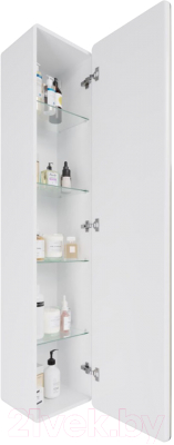 Шкаф с зеркалом для ванной LEMARK Element 40 R / LM40PZE (с зеркалом)