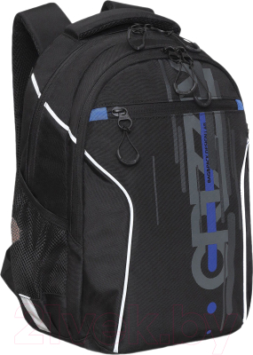 Школьный рюкзак Grizzly RB-359-1 (черный)