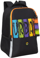Школьный рюкзак Grizzly RB-451-3 (черный) - 