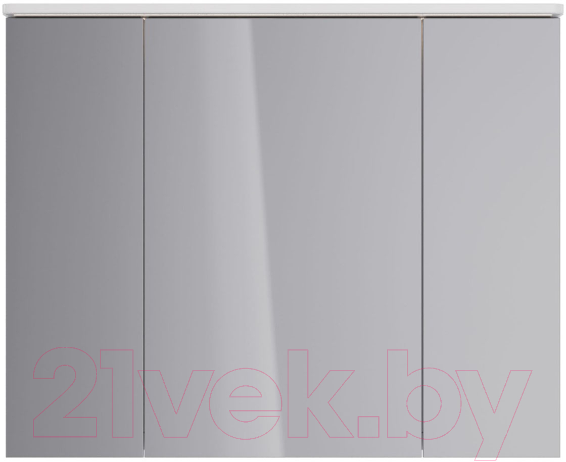 Шкаф с зеркалом для ванной LEMARK Zenon 100x80 / LM100ZS-Z