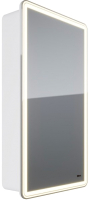 Шкаф с зеркалом для ванной LEMARK Element 45x80 / LM45ZS-E (белый) - 