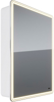 Шкаф с зеркалом для ванной LEMARK Element 60x80 / LM60ZS-E (белый) - 