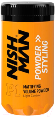 Текстурирующая пудра для волос NishMan P1 Powder Styling (10г)
