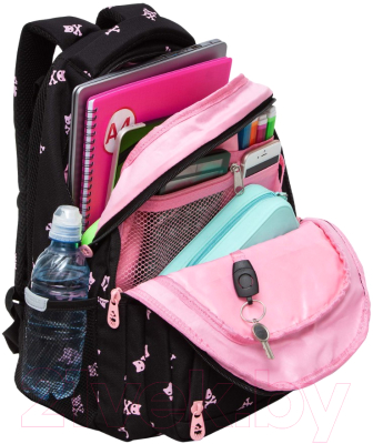 Изображение товара Школьный рюкзак Grizzly RG-462-1 (черный)