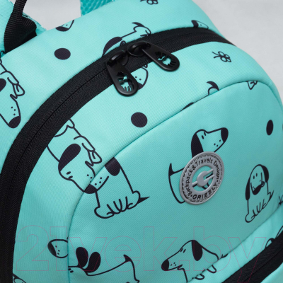 Школьный рюкзак Grizzly RO-470-2 (мятный)