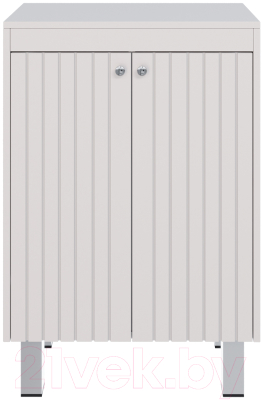 Шкаф для ванной LEMARK Romance 60 / LM07R35N-SH (белый глянец)