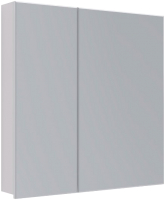 Шкаф с зеркалом для ванной LEMARK Universal 80x80 / LM80ZS-U (белый глянец) - 