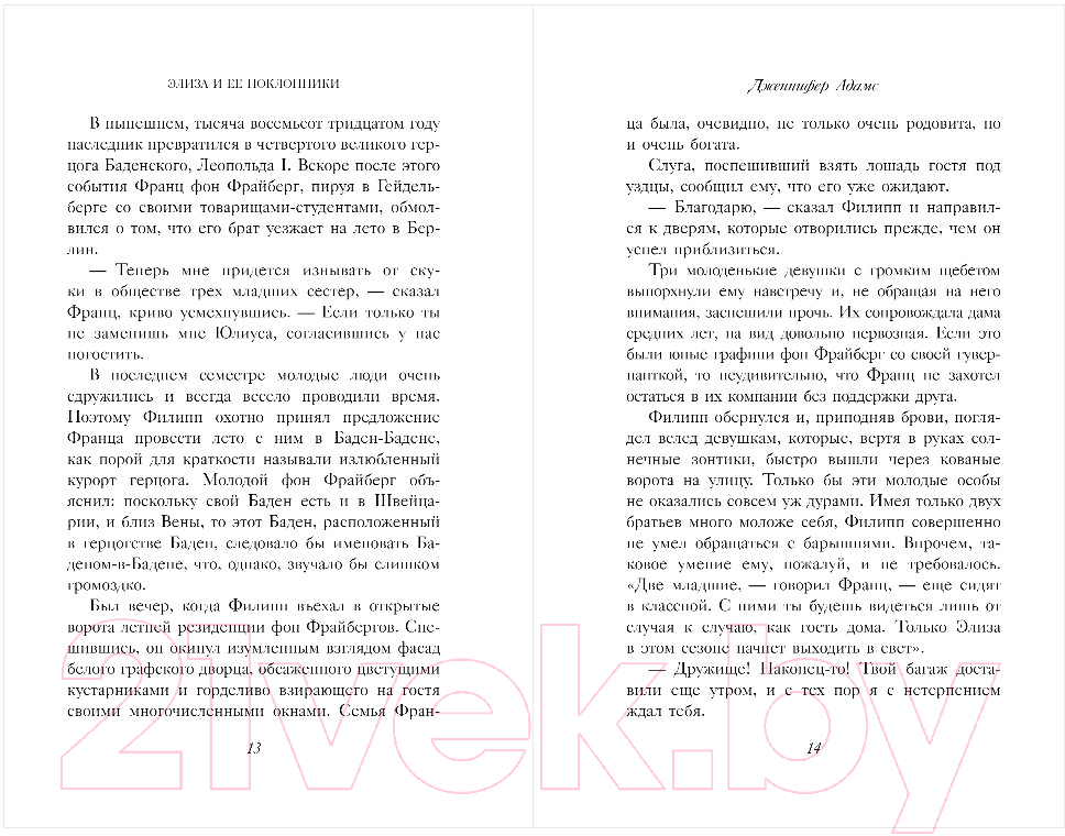 Художественная книга Inspiria Элиза и ее поклонники (Адамс Дж.) — фото 6