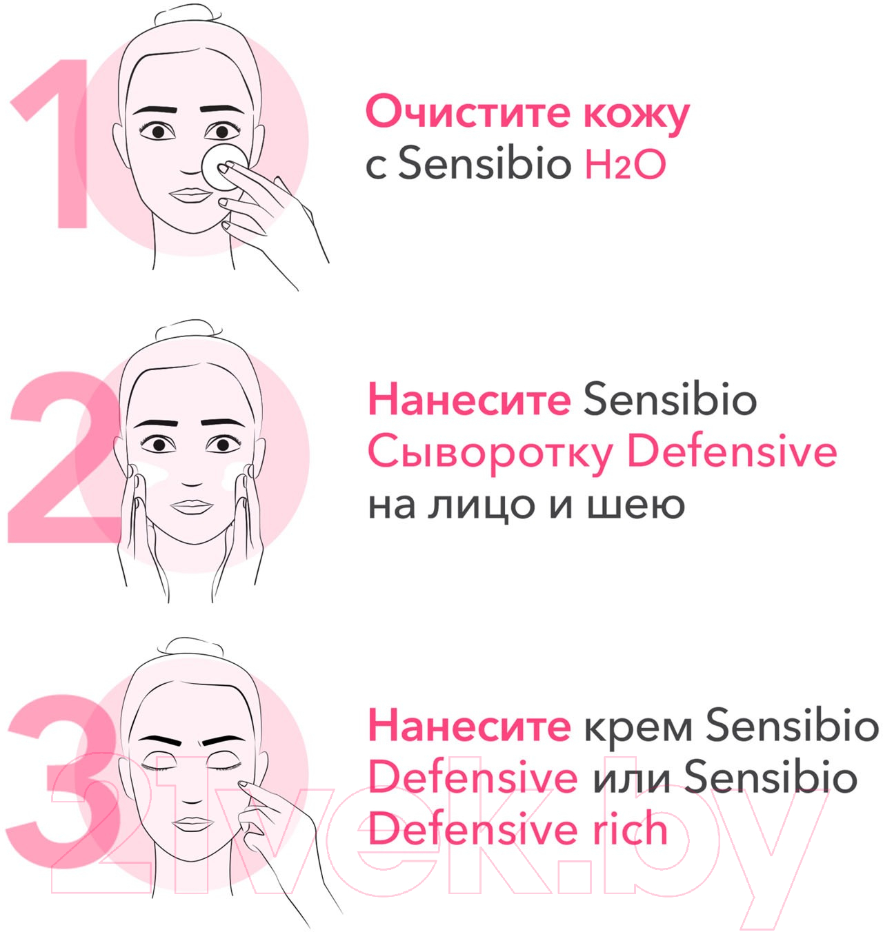 Сыворотка для лица Bioderma Sensibio Defensive Для чувствительной кожи