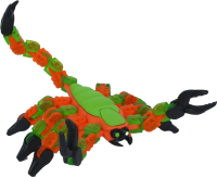 Игрушка антистресс Klixx Creaturez Скорпион / KX110G (зеленый) - 
