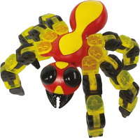 Игрушка антистресс Klixx Creaturez Огненный муравей / KX120Y (желтый) - 