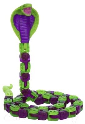 Игрушка антистресс Klixx Creaturez Кобра / KX130CP (фиолетовый)