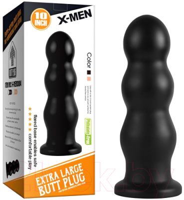 Пробка интимная Nlonely X-Men Butt Plug 24 см / 3004