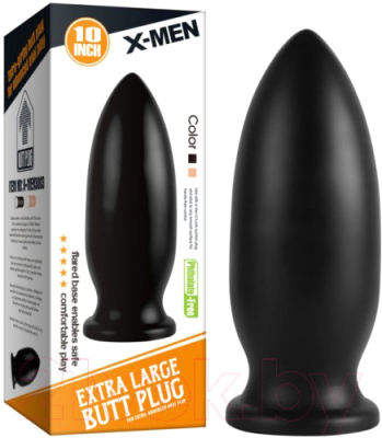 Пробка интимная Nlonely X-Men Butt Plug 25 см / 3003