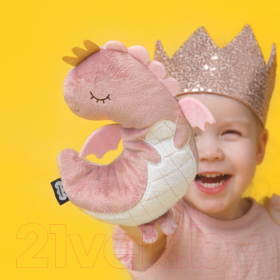 Игрушка-грелка детская Мякиши Дракон Константин с вишневыми косточками / 777