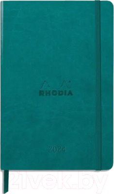 Ежедневник Rhodia Rhodiatime / 194251C (80л, зеленый)