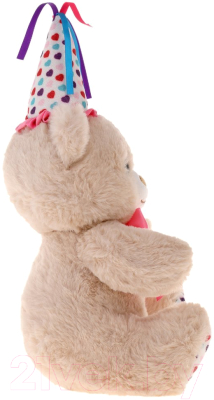 Мягкая игрушка Fluffy Family Мишка День рождения / 682188