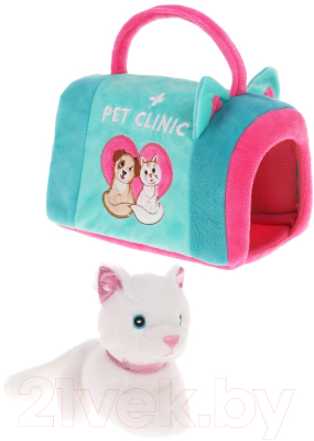 Набор доктора детский Fluffy Family Pet Clinic с котенком / 682146