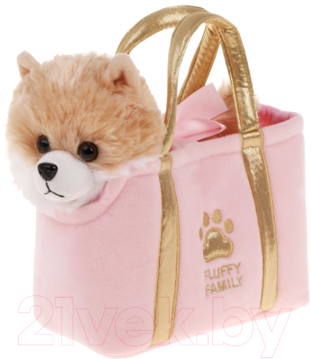 Детская сумка Fluffy Family Щенок шпиц в сумке / 682150